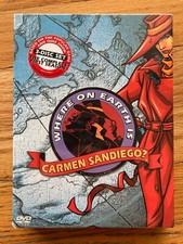 NEW SEALED WHERE ON EARTH IS CARMEN SANDIEGO COMPLETE FIRST SEASON 3 DVD SET