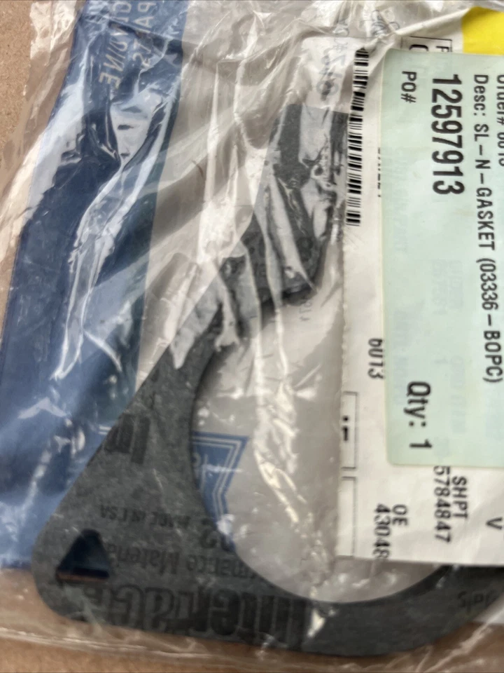 Sello de montaje genuino del cuerpo del acelerador de inyección de combustible Buick GM 2000-2005 12597913 Foto 2 de 2