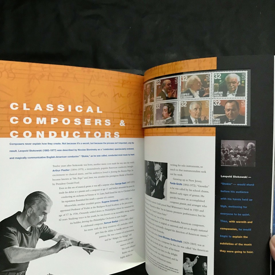 1997 Commemorative Stamp Collection Yearbook USPS Mint Set with Stamps