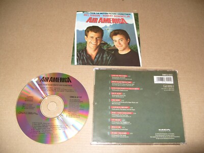 Air America CD Soundtrack (1990) CD EXCELLENT+ INLAYS VERY GOOD+CONDITION (C29)