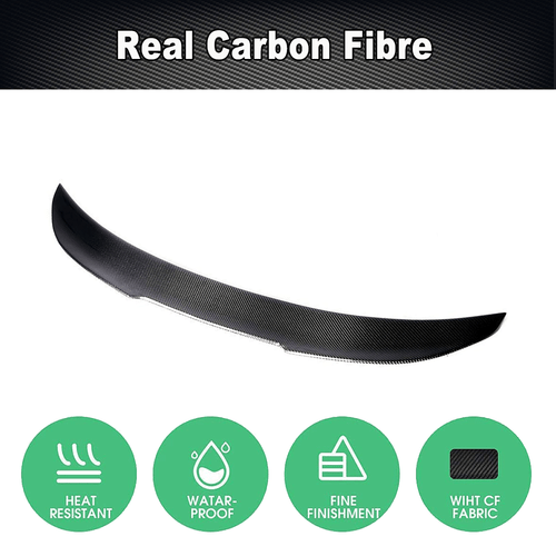 Für BMW 3er E90 320i 325i 330i M3 05-12 Carbon Heckspoiler Flügel Spoiler Lippe - Picture 6 of 15