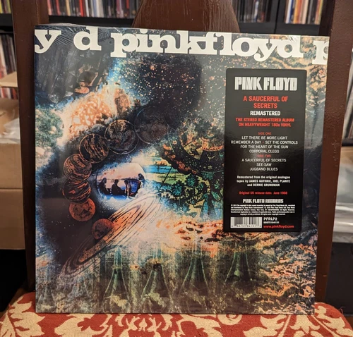 Pink Floyd - A Saucerful Of Secrets, Vinyl LP, Grundman 2016 Reissue, NEW!