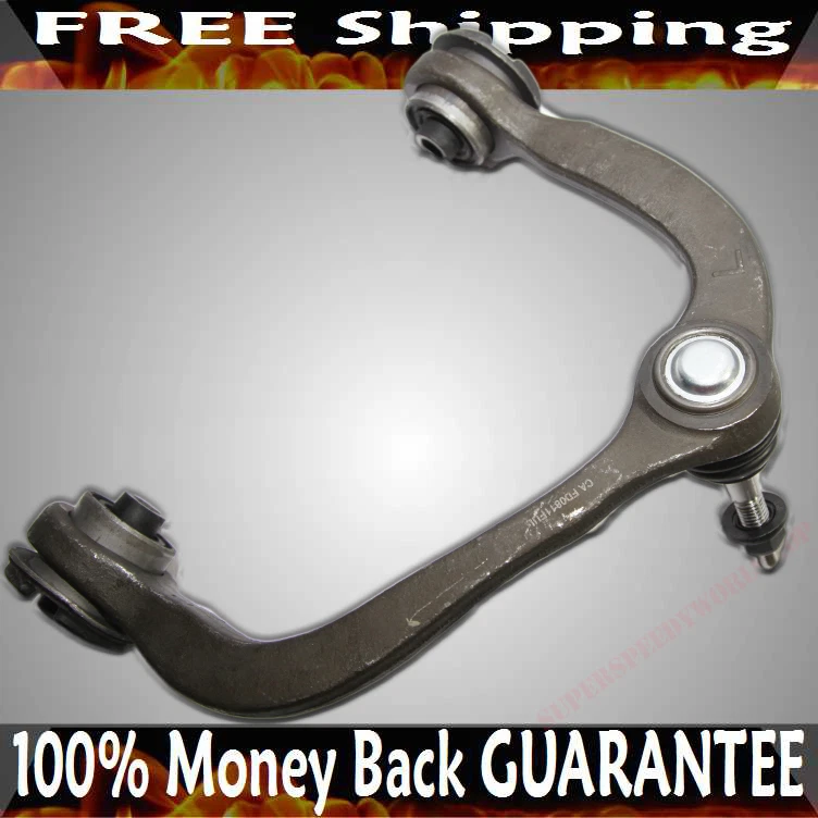 Brazo de control superior delantero izquierdo del lado del conductor con ajuste de buje Lincoln Mark LT 2006-2008  Foto 2 de 4