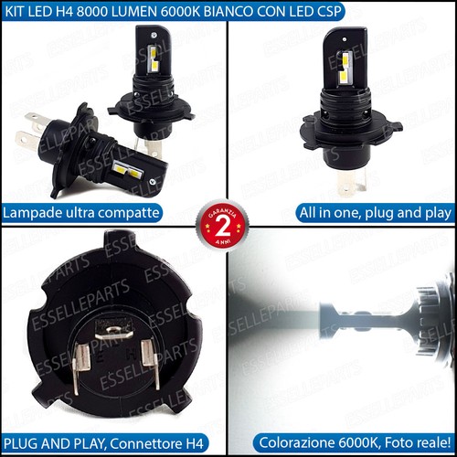 KIT LED PER SUZUKI VITARA MK1 I CONVERSIONE ANABBAGLIANTI ABBAGLIANTI POSIZIONE - Foto 3 di 5