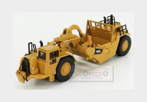 1:125 DM Models Caterpillar Cat657G Ruspa Gommata Wheel Tractor Scraper DM85542 - Afbeelding 1 van 2