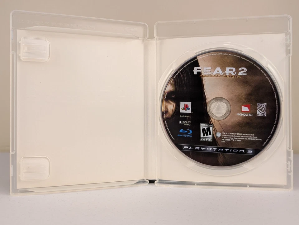 F.E.A.R. 2: Project Origin (PlayStation 3 PS3)➡️No Manual -Tested- Excellent 📀 - Image 3 of 4