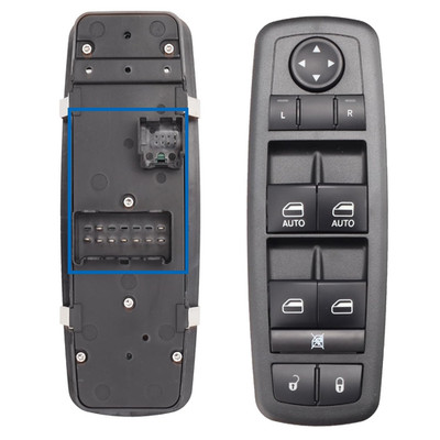 2014-17 Cherokee Driver Side Power Window Switch 68141894Aa (Warning: Pin 3+9)
