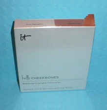 NEW ~ IT Cosmetics HELLO CHEEKBONES ~ Love Highlighter / Matte Bronzer