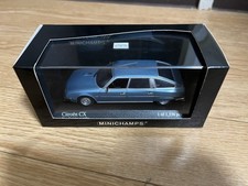 Minichamps Pma 1/43 Citroen Cx 1979 Blue Metallic 400111401