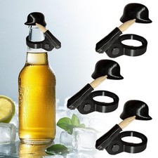 3XSoldat Salute Bierhelm Flaschenverschluss Helm f&uuml;r Bierflaschen Lustiger Party