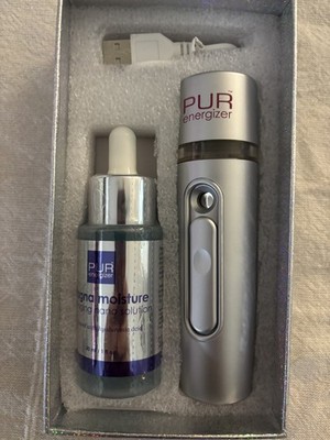 NEW PUR ENERGIZER NANO SOLUTIONS SKIN INFUSER SYSTEM with SEALED MAGNA MOISTURE