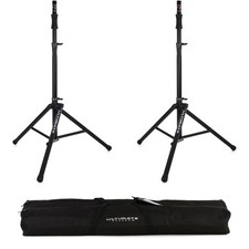Ultimate Support TS-100B Lift-Assist Speaker Stand Pair with Bag