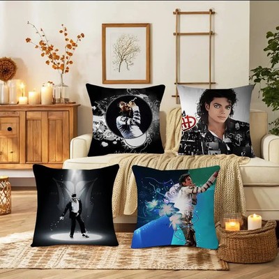 Michael Jackson Kissenbezug Cartoon Druck Polyester Dekorativ Schlafsofa