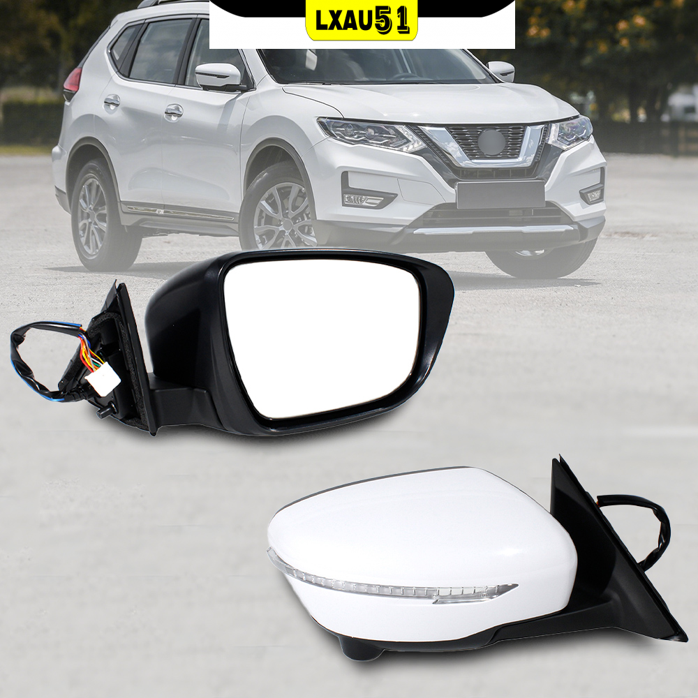 Right 13Pins Paintable Heated Camera Power Mirror for Nissan Rogue 2014-2019