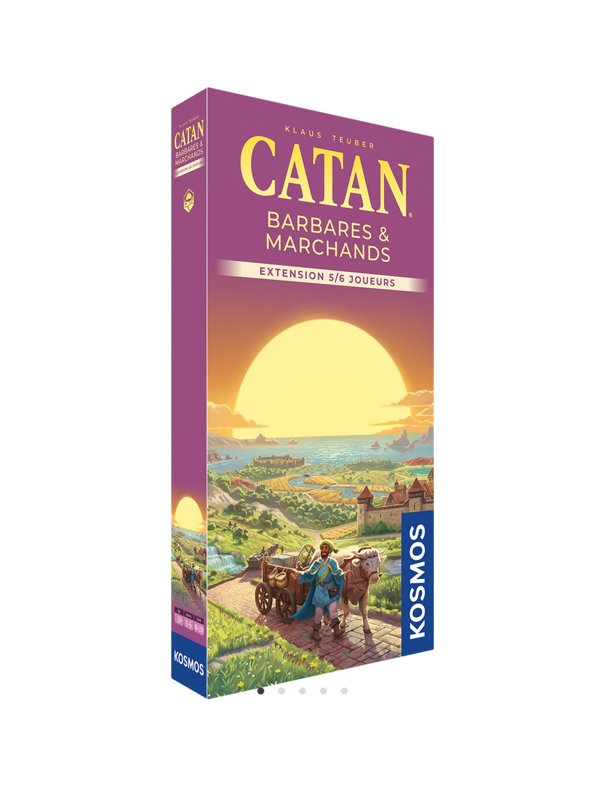 Catan Barbares et Marchands 5-6 Joueurs pour Jouer a Plusieurs sans Attendre son Tour
