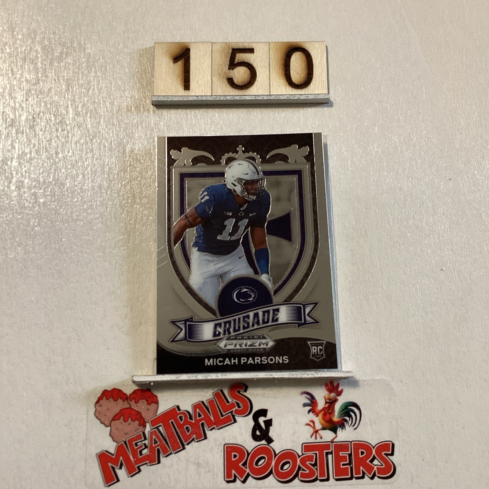 2021 Prizm Draft Picks #175 Micah Parsons Crusade Rookie