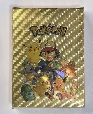 55 gold pokemon cards Amazon.com: PCS Packs Rare Golden Cards Deck Box Gold Foil Card for Fans/Kids/Collectors Gifts (No Duplicates) (55 Pcs A) : Toys & Games Agroha 55 Golden Pokemon Playing