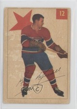 1954-55 Parkhurst Ken Mosdell #12 pb9