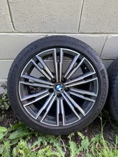 1xGenuine 18" BMW 3 Series G20 G21 790M Alloy Wheel With Michelin PS4 good tread