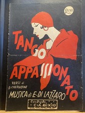 [spartito] 1929 Tango Appassionato di CHERUBINI e DI LAZZARO ed Bixio