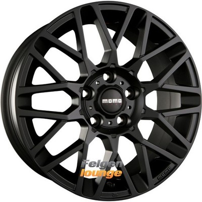 4x MOMO REVENGE Matt Black 8x18 ET35 5x100 Alufelgen 18 Zoll