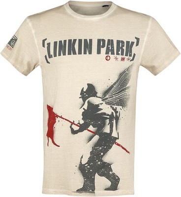 Linkin Park T-Shirt Herren Hybrid Theory altweiß Band-Merch, Bands