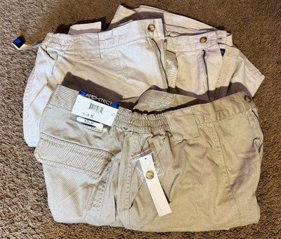Three Pair of Architect  Men s Shorts NWT and One Pair NWOT Size Medium 36 Tan