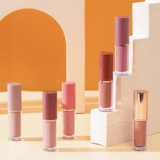 Women 1 Set 12PCS Makeup Accessory Lip Gloss 2.5mlx12Pcs Lipstick Book-Style