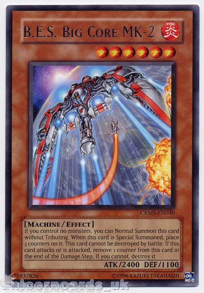 CRMS-EN030 B.E.S. Big Core MK-2 Rare UNL Edition Mint YuGiOh Card