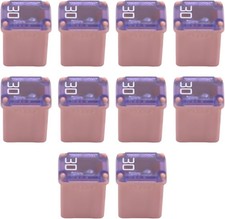 10PCS 30Amp Car Micro Cartridge Fuses, Low Profile Mini Box Shaped 30 Amp