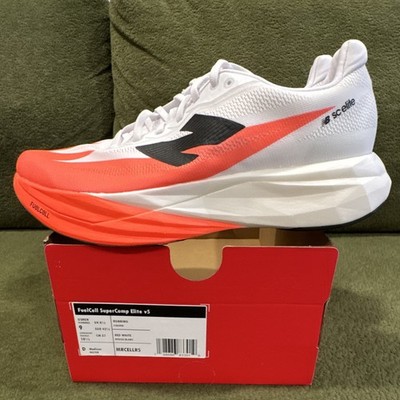 New Balance FuelCell SuperComp Elite v5 Urgent Red/White/Black Sneaker MRCELLR5