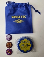 Fallout Jones Soda Vault-Tec Bottle Opener Magnet and Satchel - Costco Exclusive