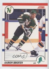 1990-91 Score Bilingual Aaron Broten #162 0a4