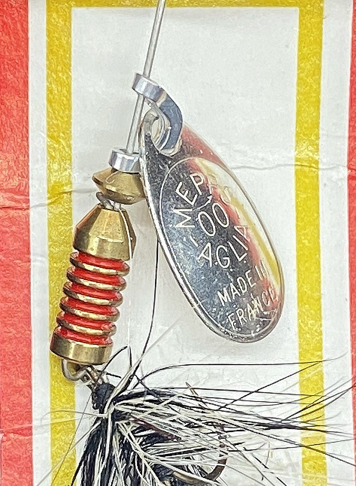 Mepps Ultra Lite Killer Kit 00 Spinner France Vintage 6 Lure Pan Fish Trout - Image 3