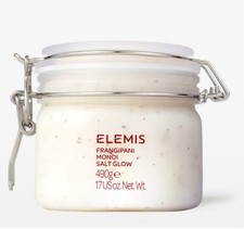 Elemis Frangipani Monoi Salt Glow Salt Scrub 490g New Moisturising Exfoliator