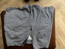 Collectif Vintage Blue & White Shorts UK12 M