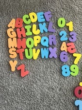 Foam 3" Letters And Numbers Educational For Pre-Schoolers Bathtime Fun Bundle