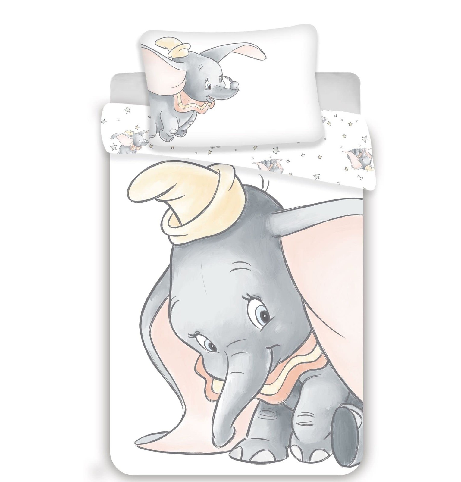 Jerry Fabrics Disney pościel dziecięca Disney Dumbo 100 x 135 cm 100% (v7n)
