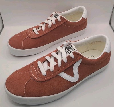 NEW Vans Sport Low Suede Sneakers - Color Theory Auburn Size M:6.5 W:8