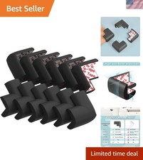 Better Protection Baby Corner Guards - 12 Pack of Pre-Taped Soft Foam Protectors