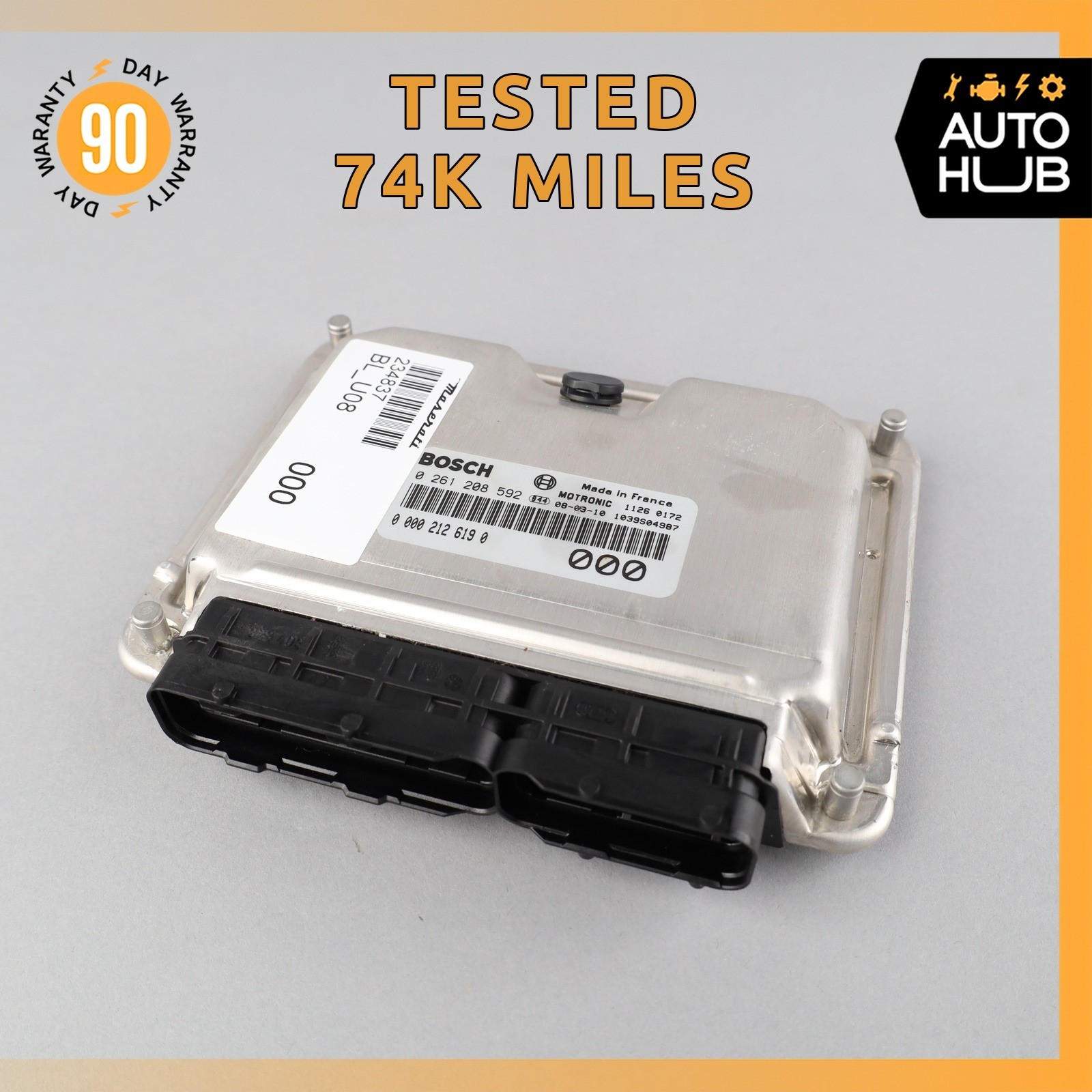 08-16 Maserati GranTursimo M145 4.2L Engine Control Module ECU OEM 74k