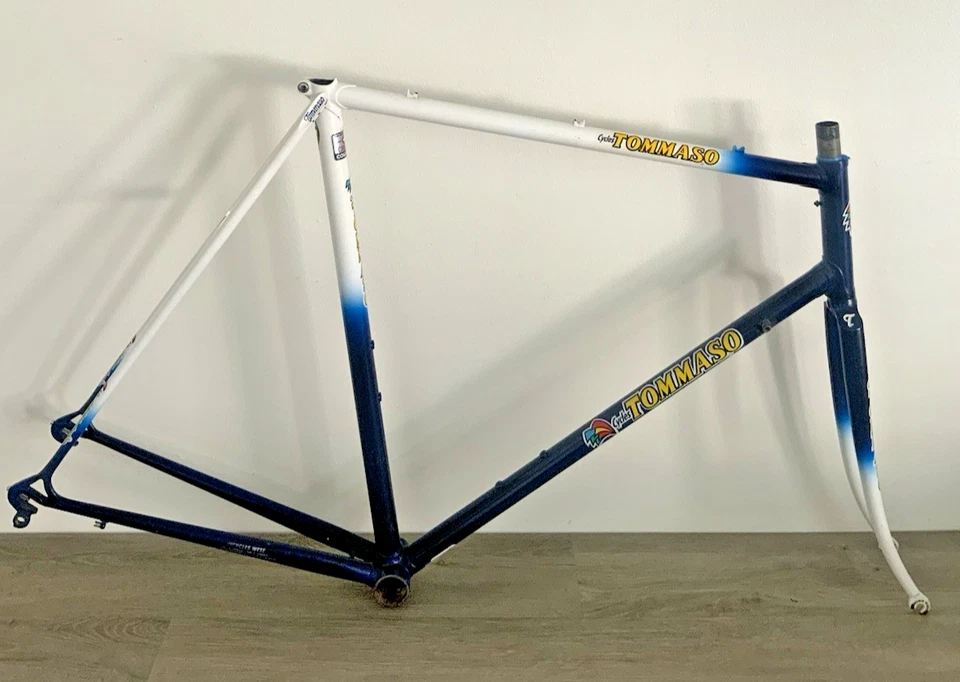 CYCLES TOMMASO FRAME / FORK 58 CM STEEL 126 MM REAR SPACING 3.0 KGS - Image 2 of 4