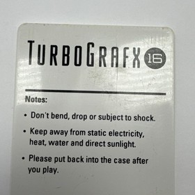 Bomberman Turbo Grafx 16 HuCard Tested 1991