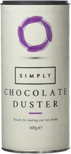 Chocolate Powder Duster Shaker 300G - Vegan, Nut-Free for Coffee & Cappuccino 25.83 per kilo