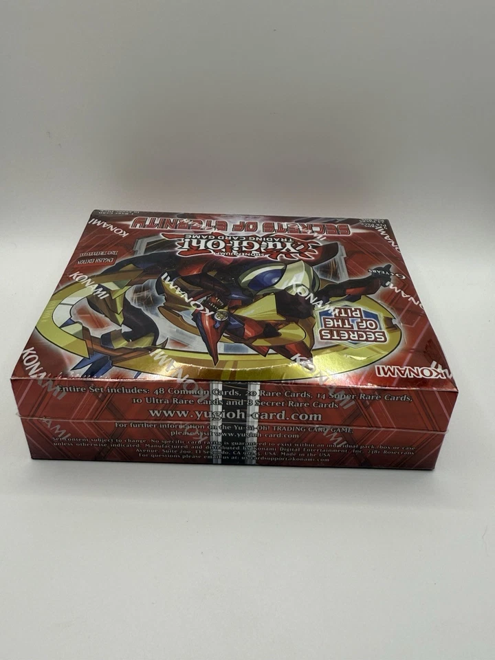 Yugioh Secrets Of Eternity 1st Edition Booster Box 24-Count TCG CCG Cards - Image 3 of 4