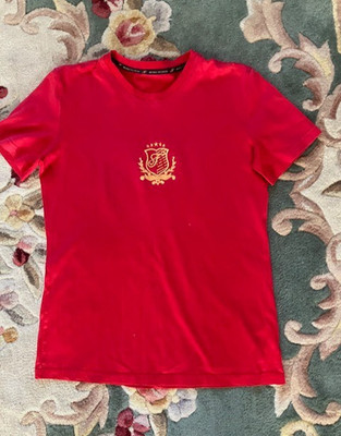 MONDI Red T-Shirt Made in Italy, Size S, Mondi Super Soft