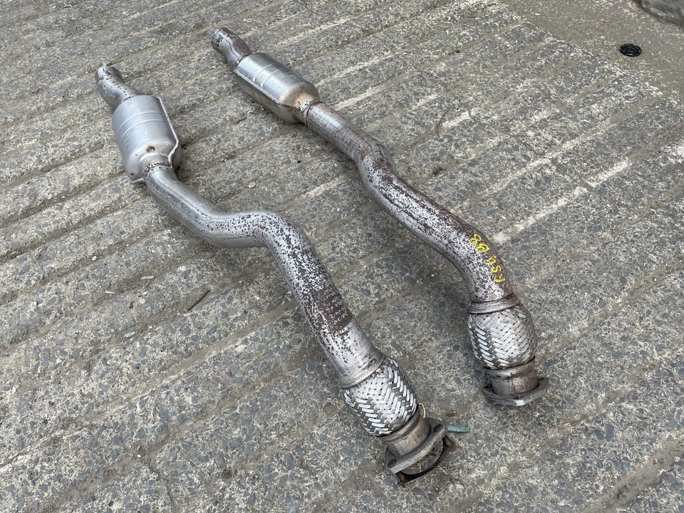 AUDI RS4 B8.5 RS5 4.2 CFSA PAIR EXHAUST SILENCERS FLEXI 8K0253211 8K0118 2014 - Image 2 of 4