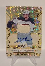 2022-23 Upper Deck Ice Gold Rookie Auto Patch Vladislav Kolyachonok /99 #107