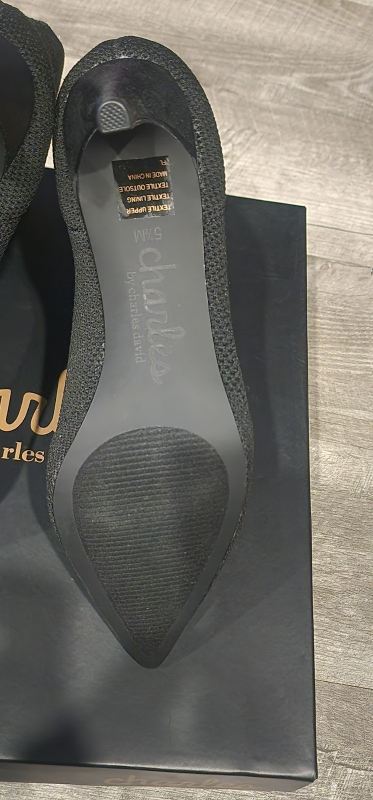 Charles by Charles David Womens Kona 2 Black Ankle Boots 5.5M