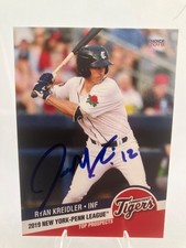 2019 Ryan Kreidler Choice Rookie Card NY-Penn League Top Prospects